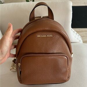 Michael Kors leather backpack